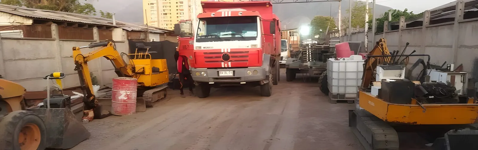 LAZEMAR: maquinaria y trabajos en obra